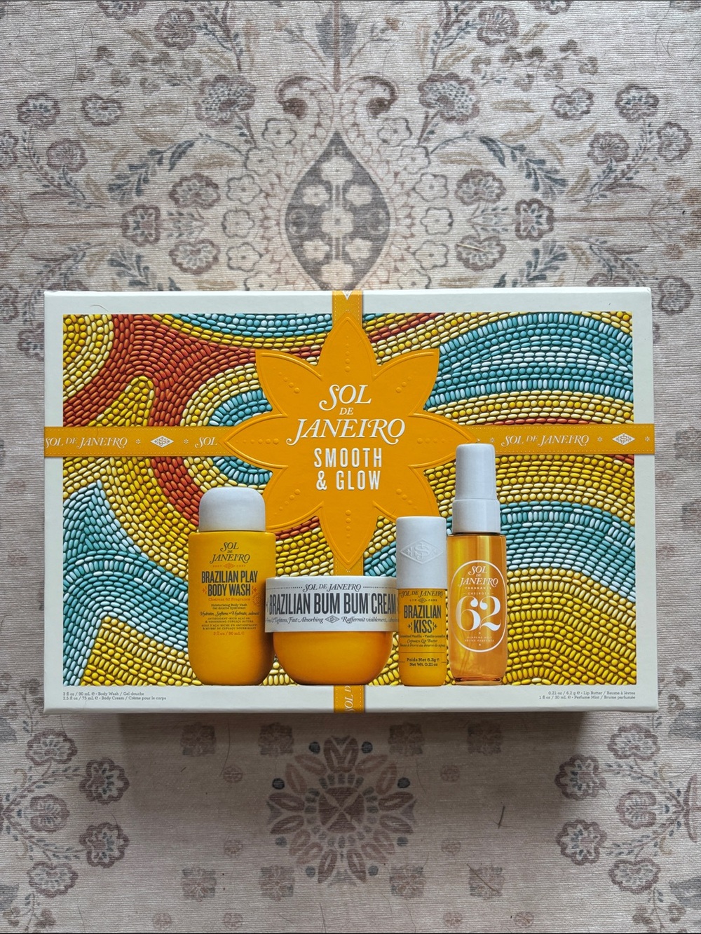 NWT Sol de Janeiro Smooth & Glow Gift Set